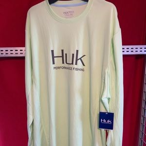 Huk Mens Long Sleeve Tee Fishing Shirt